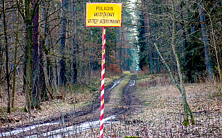 Strzelanie na poligonie w Orzyszu